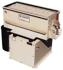 Made in USA - 1 hp, Vibratory Tumbler - Flow Through Drain - Apex Tool & Supply