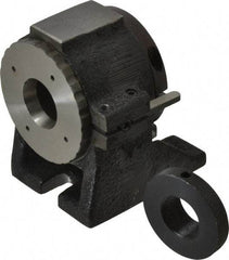 Kalamazoo - 5C Compatible, 24 Increment, Horizontal Standard Collet Indexer - 3-1/4" High Center, 1-1/8" Max Collet Capacity, Manual Operation - Apex Tool & Supply