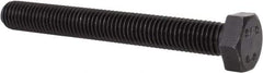 Value Collection - M12x1.75mm Metric Coarse, 100mm Length Under Head Hex Head Cap Screw - Fully Threaded, Grade 8.8 Steel, Uncoated, 19mm Hex - Apex Tool & Supply