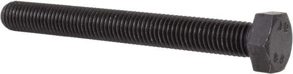 Value Collection - M12x1.75mm Metric Coarse, 110mm Length Under Head Hex Head Cap Screw - Fully Threaded, Grade 8.8 Steel, Uncoated, 19mm Hex - Apex Tool & Supply