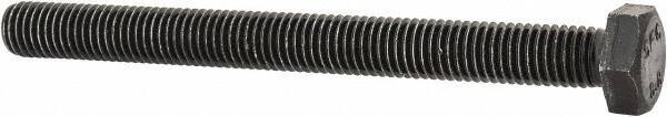 Value Collection - M12x1.75mm Metric Coarse, 130mm Length Under Head Hex Head Cap Screw - Fully Threaded, Grade 8.8 Steel, Uncoated, 19mm Hex - Apex Tool & Supply