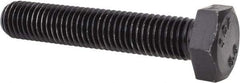 Value Collection - M12x1.75mm Metric Coarse, 65mm Length Under Head Hex Head Cap Screw - Fully Threaded, Grade 8.8 Steel, Uncoated, 19mm Hex - Apex Tool & Supply