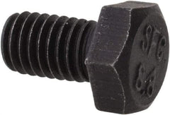 Value Collection - M5x0.80mm Metric Coarse, 8mm Length Under Head Hex Head Cap Screw - Fully Threaded, Grade 8.8 Steel, Uncoated, 8mm Hex - Apex Tool & Supply