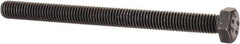 Value Collection - M8x1.25mm Metric Coarse, 100mm Length Under Head Hex Head Cap Screw - Fully Threaded, Grade 8.8 Steel, Uncoated, 13mm Hex - Apex Tool & Supply