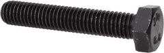 Value Collection - M8x1.25mm Metric Coarse, 45mm Length Under Head Hex Head Cap Screw - Fully Threaded, Grade 8.8 Steel, Uncoated, 13mm Hex - Apex Tool & Supply