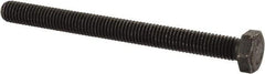 Value Collection - M8x1.25mm Metric Coarse, 90mm Length Under Head Hex Head Cap Screw - Fully Threaded, Grade 8.8 Steel, Uncoated, 13mm Hex - Apex Tool & Supply