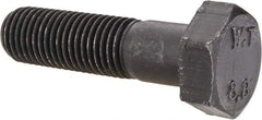 Value Collection - M12x1.50mm Metric Fine, 45mm Length Under Head Hex Head Cap Screw - Partially Threaded, Grade 8.8 Steel, Uncoated, 19mm Hex - Apex Tool & Supply