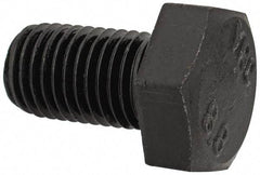 Value Collection - M12x1.50mm Metric Fine, 20mm Length Under Head Hex Head Cap Screw - Fully Threaded, Grade 8.8 Steel, Uncoated, 19mm Hex - Apex Tool & Supply
