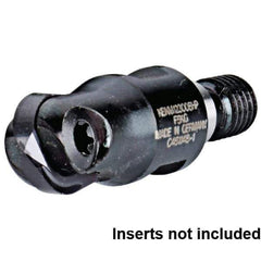 Kennametal - 20mm Cut Diam, 49.5mm OAL, Indexable Ball Nose End Mill - M10 - Apex Tool & Supply