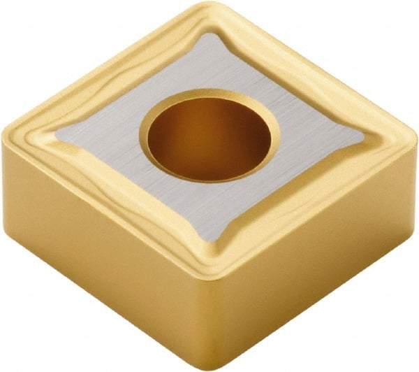 Seco - SNMG644 M5 Grade TP40 Carbide Turning Insert - TiC/TiCN/TiN Finish, 90° Square, 3/4" Inscr Circle, 1/4" Thick, 1/16" Corner Radius - Apex Tool & Supply