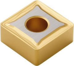 Seco - SNMG644 M5 Grade TP40 Carbide Turning Insert - TiC/TiCN/TiN Finish, 90° Square, 3/4" Inscr Circle, 1/4" Thick, 1/16" Corner Radius - Apex Tool & Supply