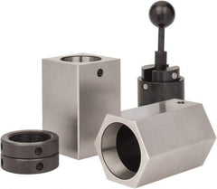 Interstate - Series 5C, 1/16 to 1-1/8" Collet Capacity, Horizontal Collet Block Chuck - Manually Activated - Apex Tool & Supply