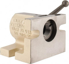 Eagle Rock - Series 5C, 1-1/16" Collet Capacity, Horizontal/Vertical Standard Collet Holding Fixture - Manually Activated, 3-3/4" Base Diam Width, 4" High - Apex Tool & Supply