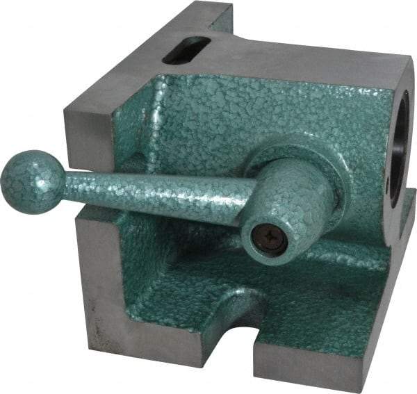 Interstate - Series 5C, 1/32 to 1-1/8" Collet Capacity, Horizontal/Vertical Standard Collet Holding Fixture - Manually Activated, 3-5/8" Base Diam Width, 4" High - Apex Tool & Supply