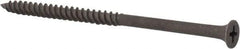 Value Collection - #10, 3-1/2" OAL, Phillips Drive Bugle Head, Steel Drywall Screws - Black Phosphate Finish, Grade 1018 - Apex Tool & Supply