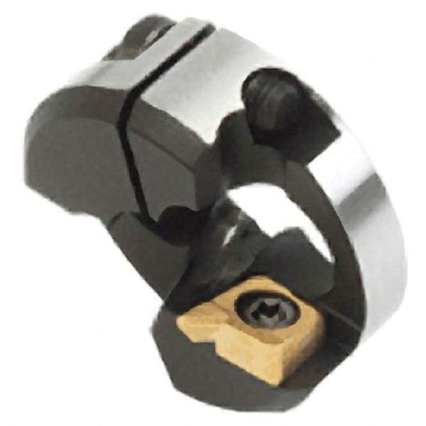 Iscar - Series ChamDrill, 0.591" ID, 43mm Overall Diam, 16.5mm OAL Drilling Chamfer Ring - XOGX-DT Insert, 45° Chamfer, 1 Insert - Apex Tool & Supply