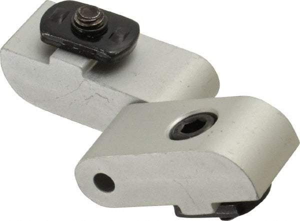80/20 Inc. - Right Lift Off Hinge Long Pin Top Short Pin Bottom - Aluminum - Apex Tool & Supply