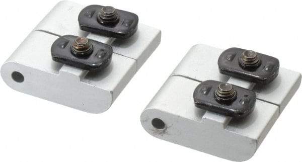 80/20 Inc. - Left Lift Off Hinge Long Pin Top Short Pin Bottom - Aluminum - Apex Tool & Supply