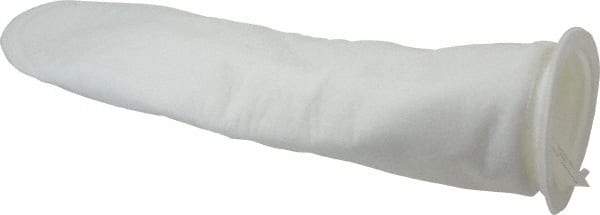 Pentair - 50 Micron, Size 420, 40 GPM Max Flow, Absolute Rated High Efficiency Bag Filter - 4 Inch Diameter, 18-1/2 Inch Long, 1-3/4 Sq. Ft. - Apex Tool & Supply