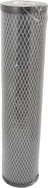 Pentair - 4-1/2" OD, Cellulose Fiber Cartridge Filter - 20-1/8" Long, Reduces Oils - Apex Tool & Supply