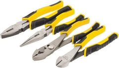 Stanley - 4 Piece Plier Set - Comes in Display Card - Apex Tool & Supply