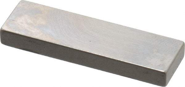 Mitutoyo - 0.136" Rectangular Steel Gage Block - Accuracy Grade 0, Includes Certificate of Inspection - Apex Tool & Supply