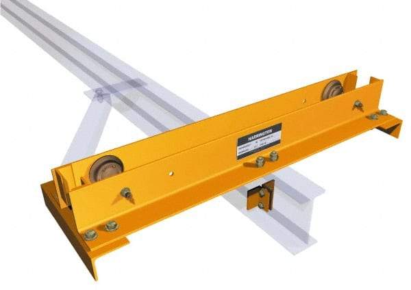 Harrington Hoist - 1,000 Lb Load Capacity, Truck Crane - End Truck - Apex Tool & Supply