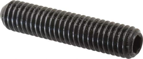 Holo-Krome - 3/8-16 UNC, 1-3/4" OAL, Cup Point Set Screw - Grade 8 Alloy Steel, 3/16" Key - Apex Tool & Supply
