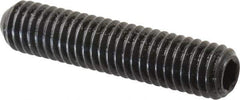 Holo-Krome - 3/8-16 UNC, 1-3/4" OAL, Cup Point Set Screw - Grade 8 Alloy Steel, 3/16" Key - Apex Tool & Supply