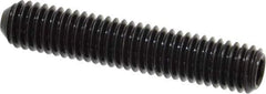 Holo-Krome - 3/8-16 UNC, 2" OAL, Cup Point Set Screw - Grade 8 Alloy Steel, 3/16" Key - Apex Tool & Supply