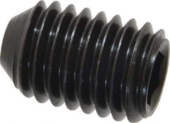 Holo-Krome - 1/2-13 UNC, 3/4" OAL, Cup Point Set Screw - Grade 8 Alloy Steel, 1/4" Key - Apex Tool & Supply
