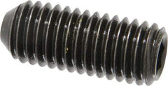 Holo-Krome - 1/2-13 UNC, 1-1/4" OAL, Cup Point Set Screw - Grade 8 Alloy Steel, 1/4" Key - Apex Tool & Supply