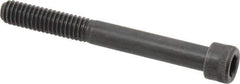 Made in USA - 5/16-18 UNC Hex Socket Drive, Socket Cap Screw - Alloy Steel, Black Oxide Finish, Partially Threaded, 2-3/4" Length Under Head - Apex Tool & Supply