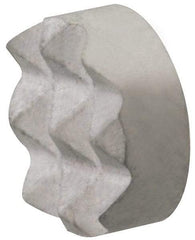 Fairlane - 4-Point Tooth Grade, Diamond Tooth Pattern, 5/16" Diam, Solid Carbide, Round Positioning Gripper Pad - 1/8" High - Apex Tool & Supply