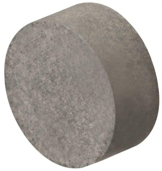 Fairlane - Flat Tooth Pattern, 5/16" Diam, Solid Carbide, Round Positioning Gripper Pad - 1/8" High - Apex Tool & Supply