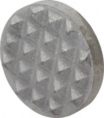 Fairlane - Extra Fine Tooth Grade, Diamond Tooth Pattern, 1/2" Diam, Solid Carbide, Round Positioning Gripper Pad - 1/8" High - Apex Tool & Supply