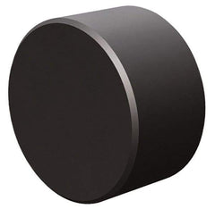 Fairlane - 1/2" OAL, 1/2" OD, Steel, Tapped Rest Button - Black Oxide Coating, 5/16" Thread Depth - Apex Tool & Supply