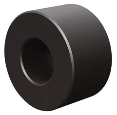 Fairlane - 1/2" OAL, 3/8" OD, Steel, Counterbored Rest Button - Black Oxide Coating - Apex Tool & Supply