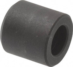 Fairlane - 1/2" OAL, 1/2" OD, Steel, Counterbored Rest Button - Black Oxide Coating - Apex Tool & Supply