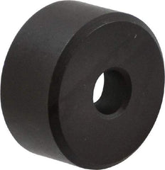Fairlane - 1/2" OAL, 1" OD, Steel, Counterbored Rest Button - Black Oxide Coating - Apex Tool & Supply