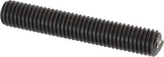 Fairlane - 1/2-13, 3" Thread Length, 9/32" Ball Diam, Serrated Ball Pad Surface, Alloy Steel, Black Oxide, Threaded, Swivel Action Gripper Assemblies - 1/4" Contact Diam, High Speed Steel Ball - Apex Tool & Supply