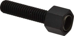Fairlane - 3/8-16, 1-1/2" Thread Length, 1/2" Ball Diam, Alloy Steel, Hex Head, Swivel Action Gripper Assemblies - 1/2" Head Height, 5/8" Hex, Stainless Steel Ball - Apex Tool & Supply