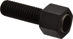 Fairlane - 1/2-13, 1-1/2" Thread Length, 5/8" Ball Diam, Alloy Steel, Hex Head, Swivel Action Gripper Assemblies - 5/8" Head Height, 13/16" Hex, Stainless Steel Ball - Apex Tool & Supply
