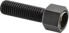 Fairlane - 5/8-11, 2" Thread Length, 3/4" Ball Diam, Alloy Steel, Hex Head, Swivel Action Gripper Assemblies - 11/16" Head Height, 15/16" Hex, Stainless Steel Ball - Apex Tool & Supply