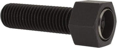 Fairlane - 3/4-10, 2-1/2" Thread Length, 7/8" Ball Diam, Alloy Steel, Hex Head, Swivel Action Gripper Assemblies - 3/4" Head Height, 1-1/8" Hex, Stainless Steel Ball - Apex Tool & Supply