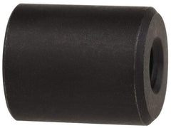Fairlane - 1/4-28, 0.2400" Thread Length, 1/2" Ball Diam, Alloy Steel, Black Oxide, Base, Swivel Action Gripper Assemblies - 5/8" Diam, 15/64" Deep Thread, 3/4" Overall Height, Stainless Steel Ball - Apex Tool & Supply