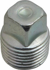 Eaton - 3/8 Male Thread, Steel Industrial Pipe Square Head Plug - MNPT, 6,000 psi - Apex Tool & Supply
