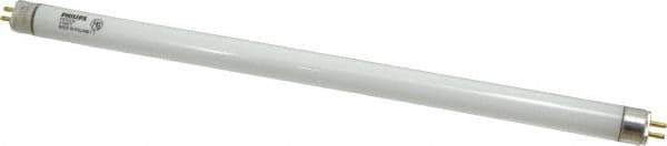 Philips - 8 Watt Fluorescent Tubular Miniature Bi-Pin Lamp - 4,100°K Color Temp, 400 Lumens, T5, 7,500 hr Avg Life - Apex Tool & Supply