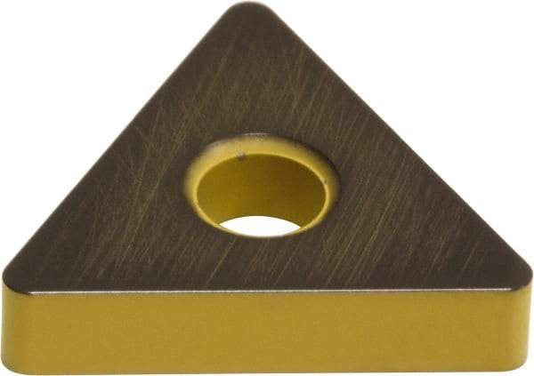 Hertel - TNMA433 1 Grade HC315T Carbide Turning Insert - Al2O3 Finish, 60° Triangle, 1/2" Inscr Circle, 3/16" Thick, 3/64" Corner Radius - Apex Tool & Supply