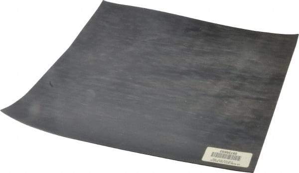 Made in USA - 12" Long, 12" Wide, 1/16" Thick, Buna-N Rubber Foam Sheet - 45 to 55 Durometer, Black, -20 to 180°F, 2,500 psi Tensile Strength, Adhesive Backing, Stock Length - Apex Tool & Supply